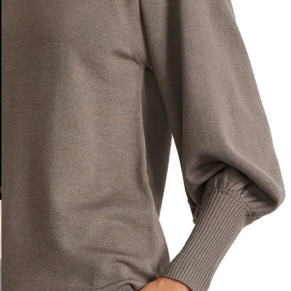 APIECE APART Dewi Balloon Sleeve Merino Wool & Silk Blend Sweater - Picture 9 of 9